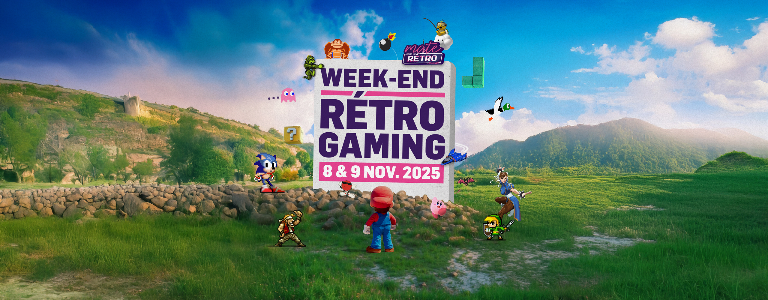 Mate Dans Le Rétro... Gaming reviens
      le 8 et 9 novembre 2025 !