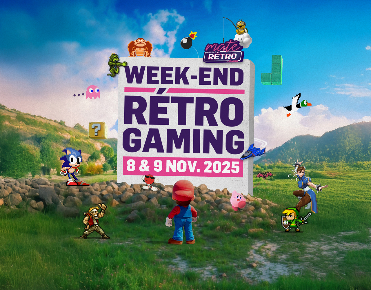 Mate Dans Le Rétro... Gaming reviens
      le 8 et 9 novembre 2025 !